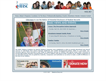 Tablet Screenshot of hasc.net